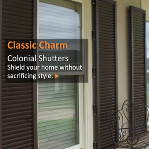 COLONIAL SHUTTERS